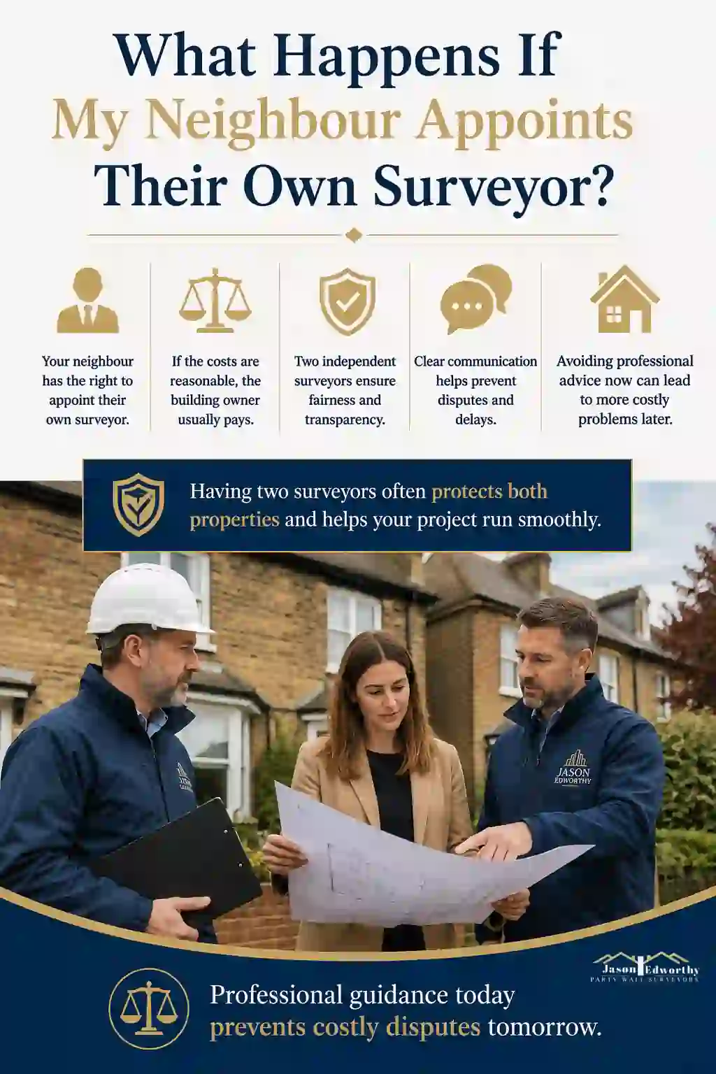 What Happens If My Neighbour Appoints Their Own Surveyor Hastings?